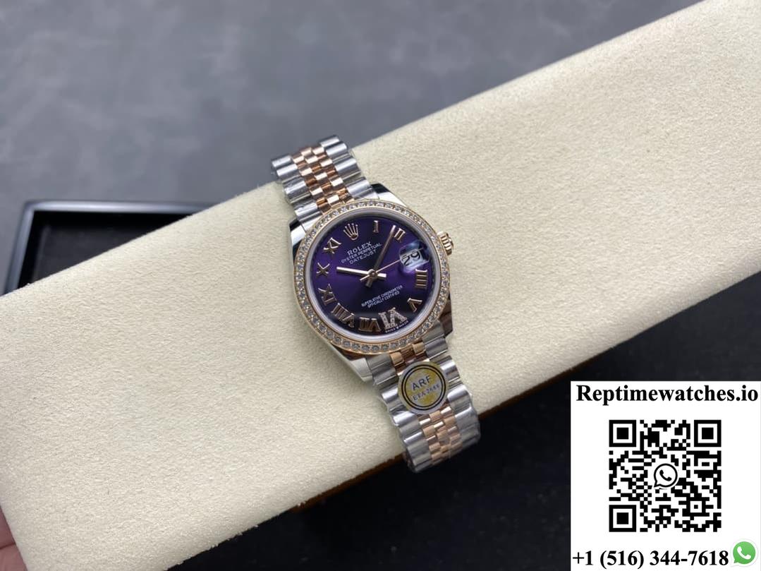 Rolex Datejust M278381RBR-0020 AR Factory Purple Dial