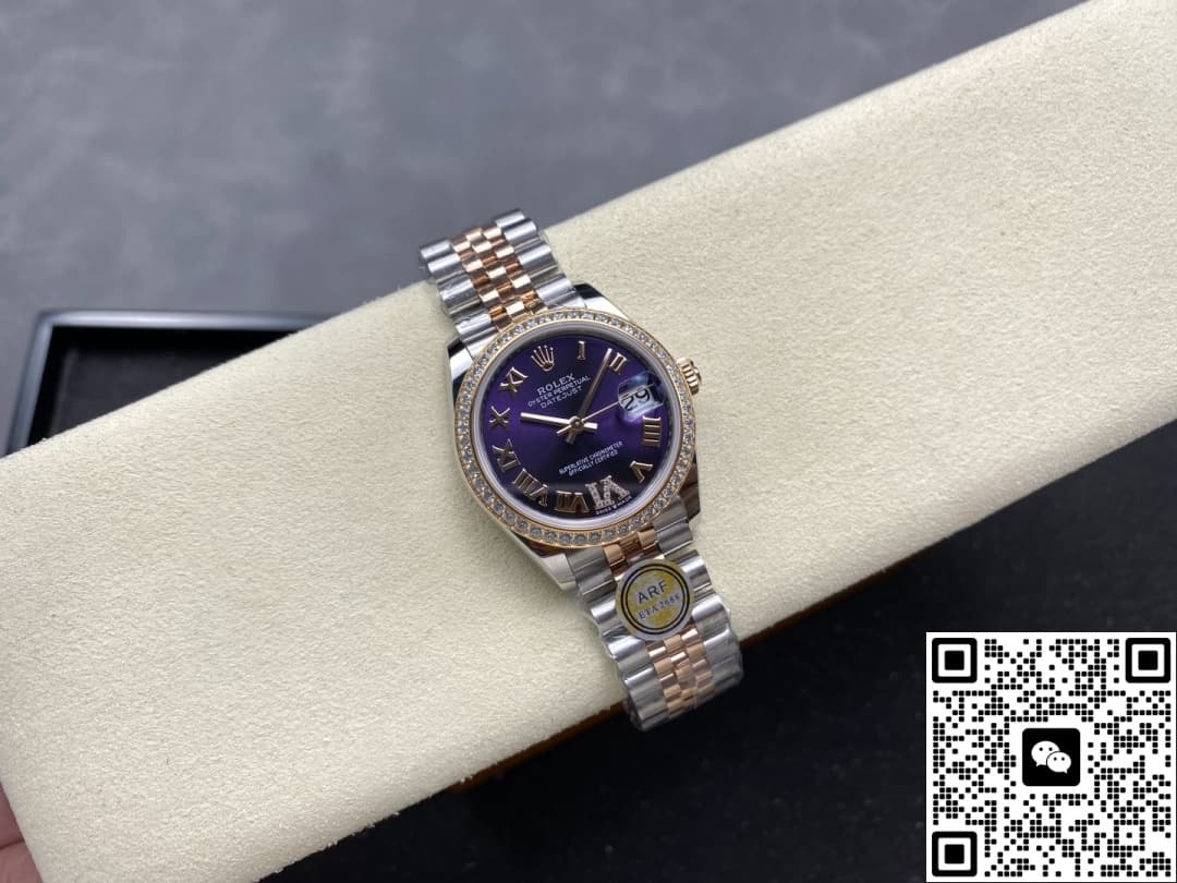 Rolex Datejust M278381RBR-0020 AR Factory Purple Dial