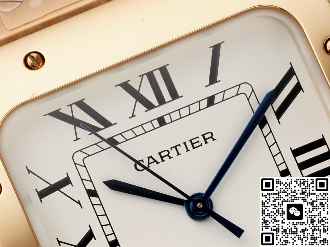 Cartier Santos WGSA0018 AF factory date display