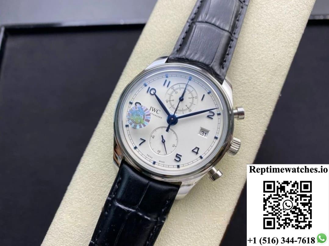 IWC Portugal IW390302 ZF factory date display