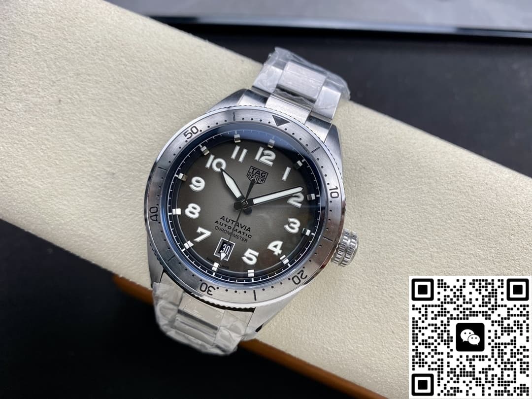 TAG Heuer AUTAVIA WBE5114.EB0173 stainless steel case