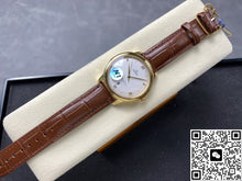 Omega De Ville 434.53.40.20.02.002 N1 factory crocodile leather strap