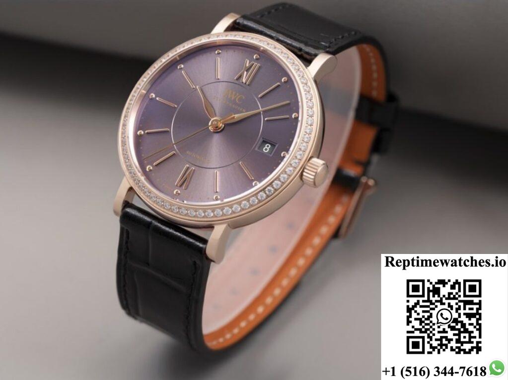 IWC PORTOFINO IW458108 V7 FACTORY DATE DISPLAY