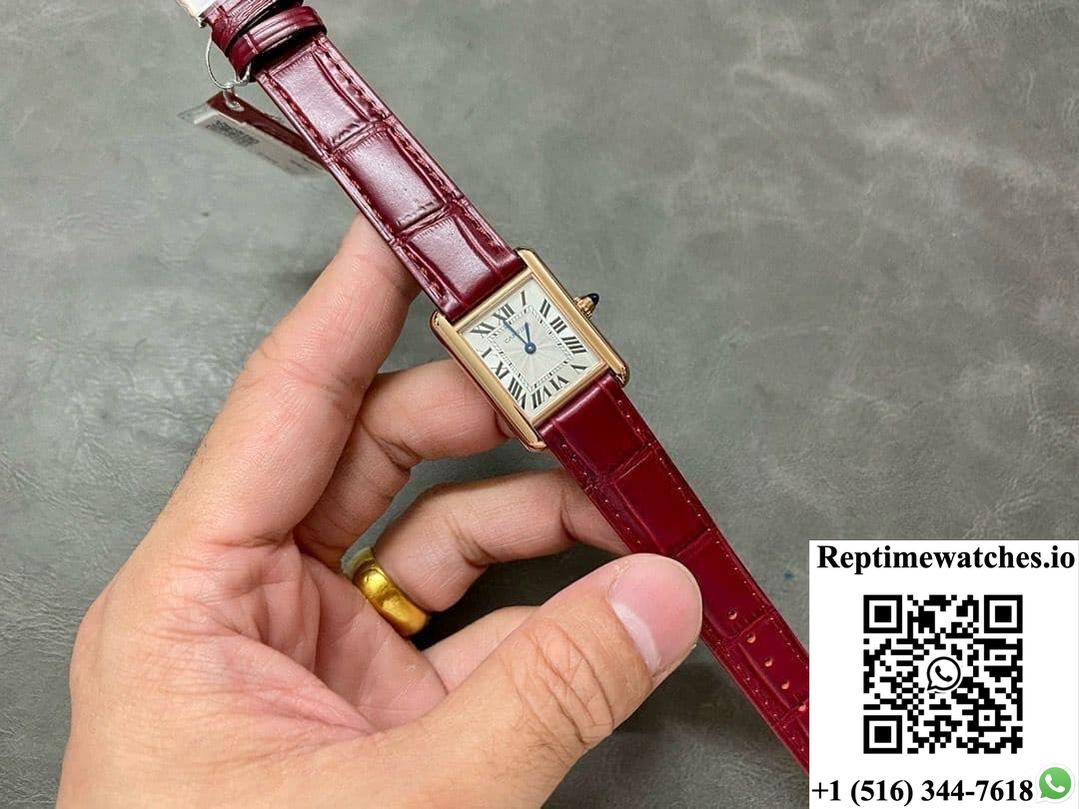Cartier Tank WGTA0010 F1 factory solid case back