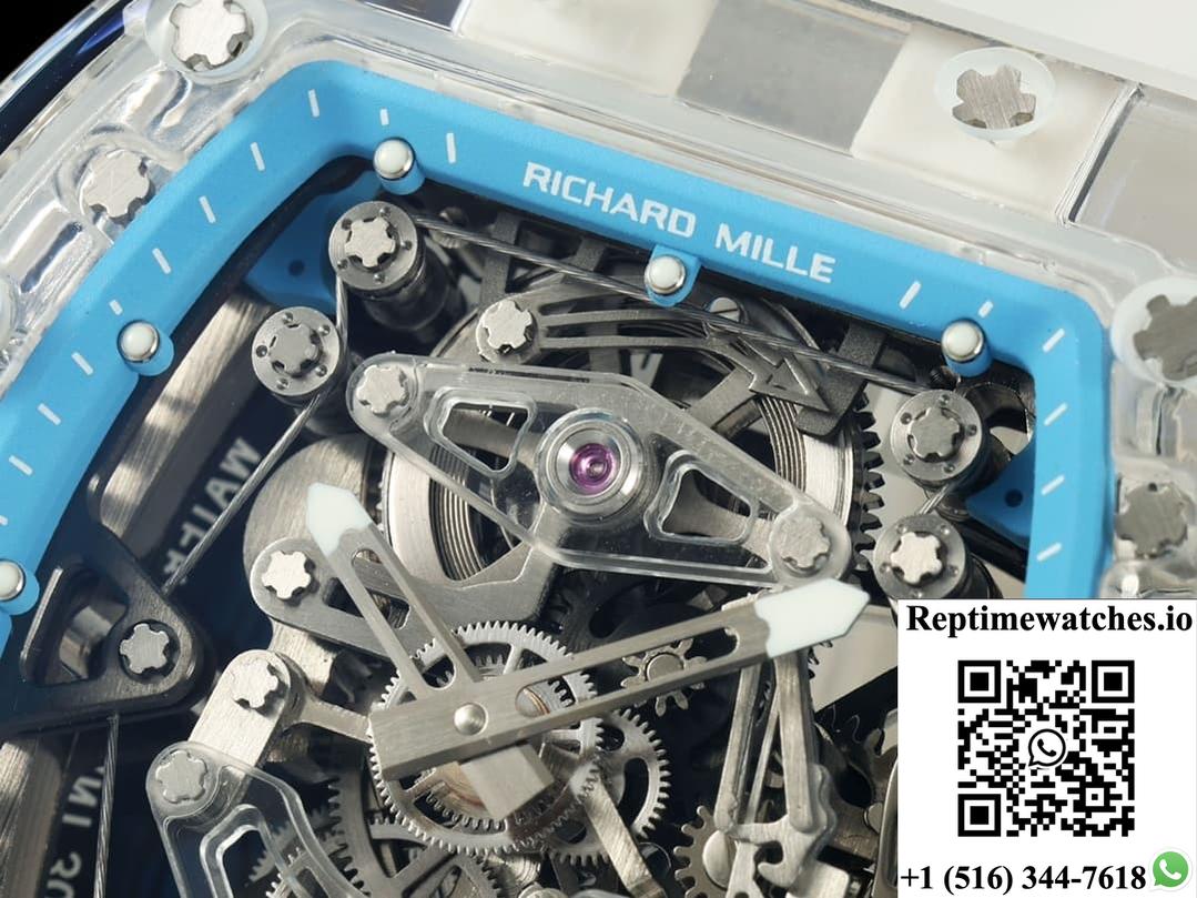Richard Miller RM56-02 RM Factory Tourbillon Blue Bezel