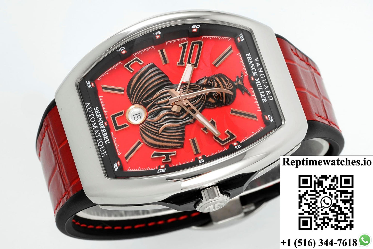 Franck Muller Vanguard ABF factory date display