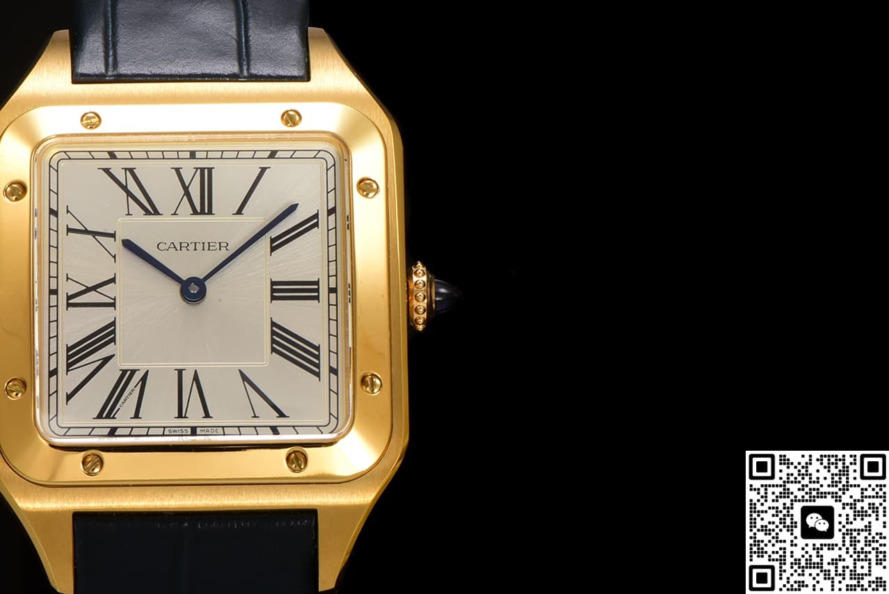 Cartier Santos WGSA0108 F1 Factory Leather Strap