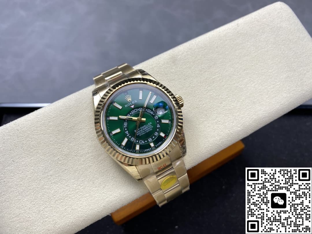 Rolex Sky-Dweller 336938-0007 NOOB Factory Gold color Strap