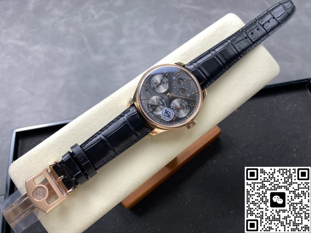 IWC Portuguese IW503404 APS factory slate gray dial