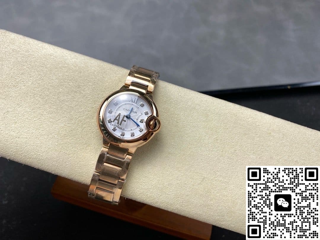 Cartier Blue Balloon WJBB0016 AF Factory Rose Gold