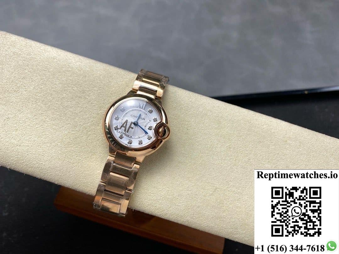 Cartier Blue Balloon WJBB0016 AF Factory Rose Gold