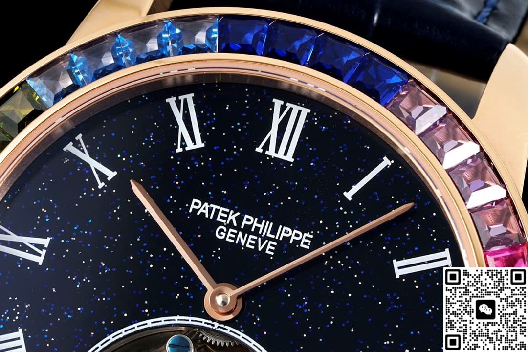 Patek Philippe Tourbillon RMS Factory Rainbow Bezel