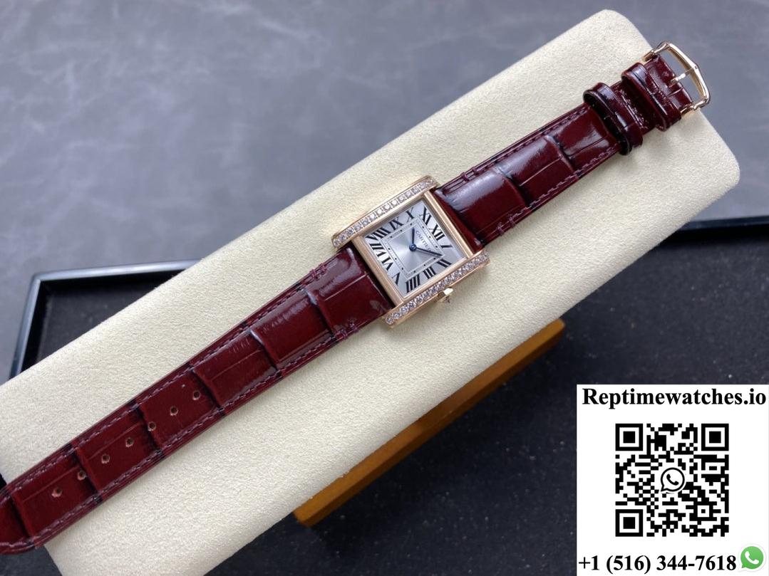 Cartier Tank WJTA0050 8848 Factory Diamond Case
