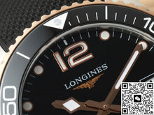 Longines Concas L3.782.3.58.9 AF Factory Black Dial
