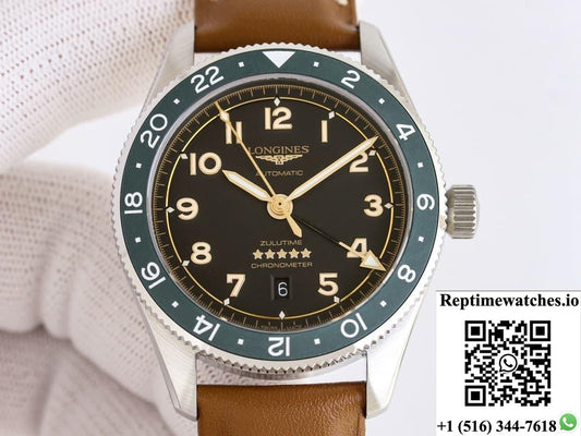 Longines Spirit L3.802.4.63.2 TW Factory Date Display