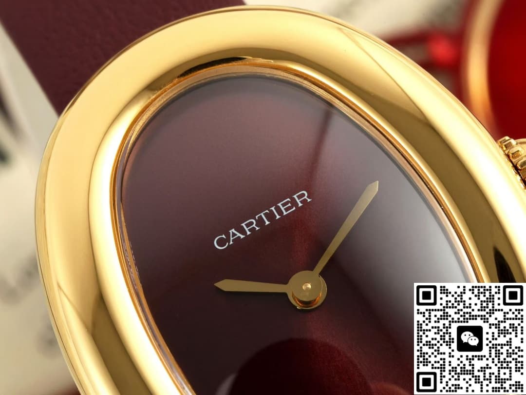 Cartier tub WGBA0032 AF factory cowhide strap