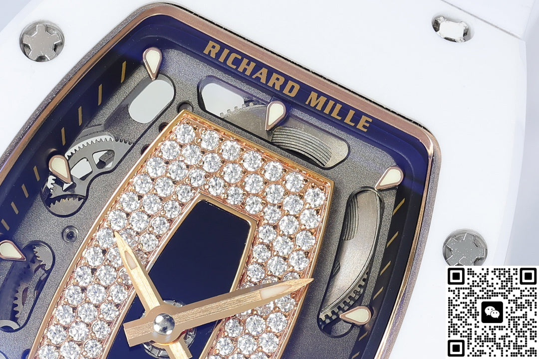 Richard Mille Ladies RM07-01 ZF Factory Ceramic Bezel