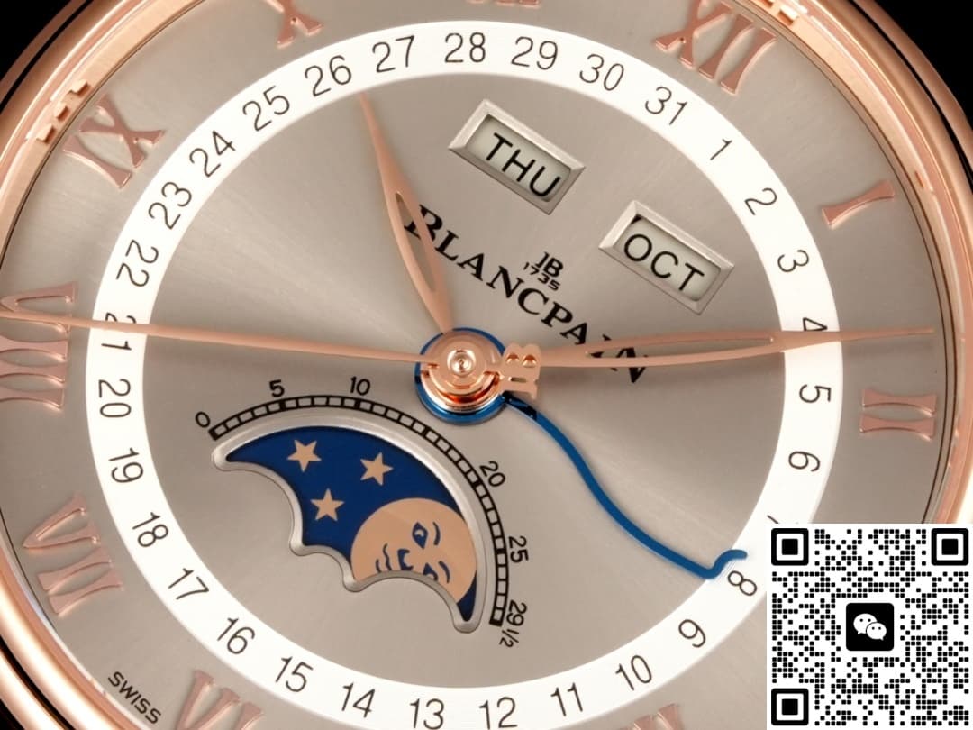 Blancpain Villeret 6654N-3646-55B GR Factory Week Display