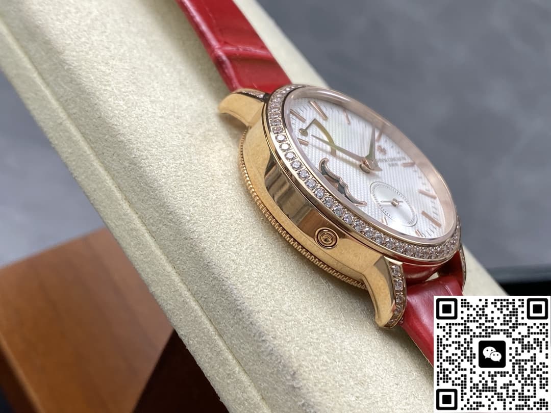 Vacheron Constantin Traditionnelle 83570-000R-B691 TW factory crocodile leather strap