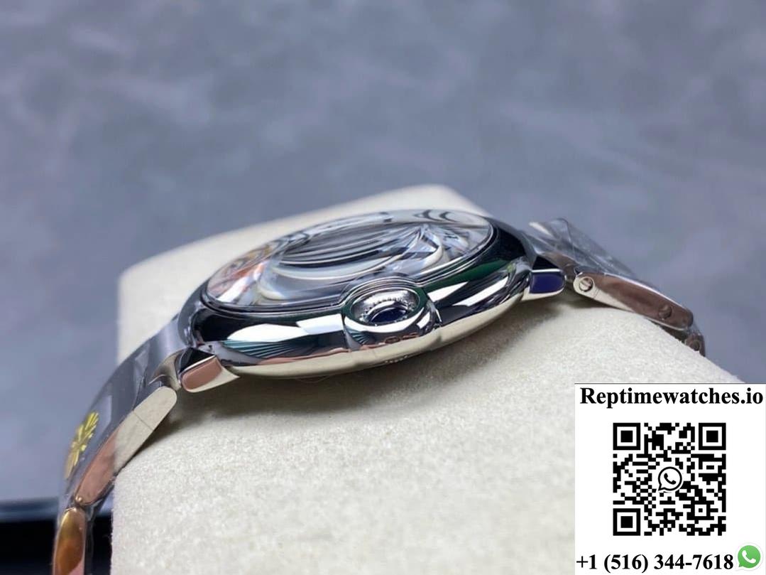 Cartier Blue Balloon W69013Z2 AF Factory Silver Gray Dial