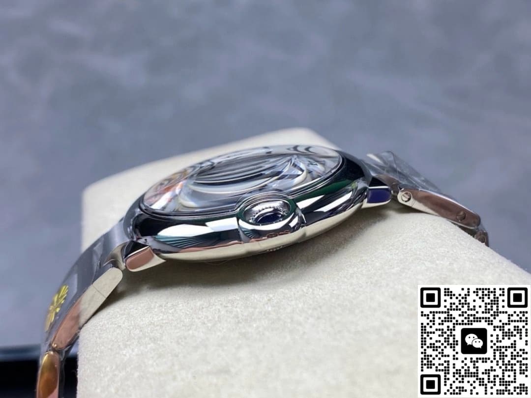 Cartier Blue Balloon W69013Z2 AF Factory Silver Gray Dial