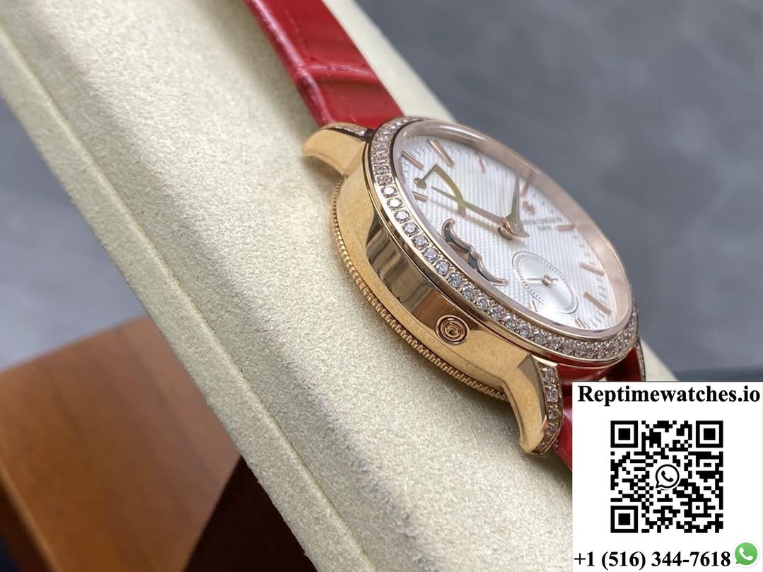 Vacheron Constantin Traditionnelle 83570-000R-B691 TW factory crocodile leather strap