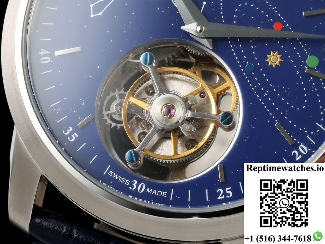 Jaeger-LeCoultre Master 16634E1 RMS Factory Tourbillon Stainless Steel Crown