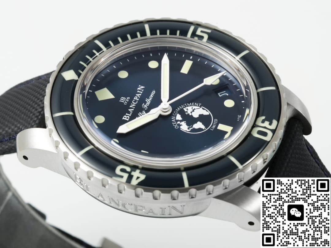 Blancpain Fifty Fathoms 5008-11B40-NAOA ZF Factory Blue Dial