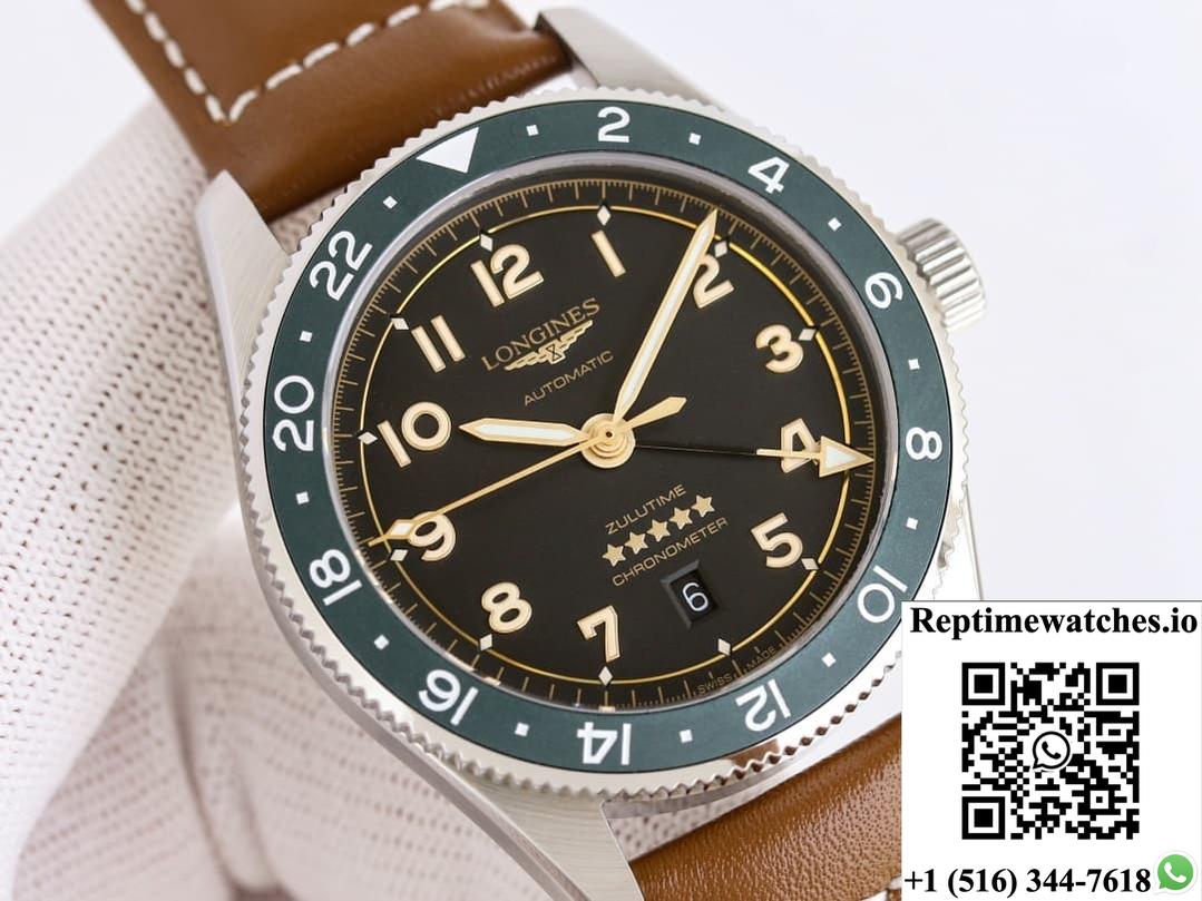 Longines Spirit L3.802.4.63.2 TW Factory Date Display
