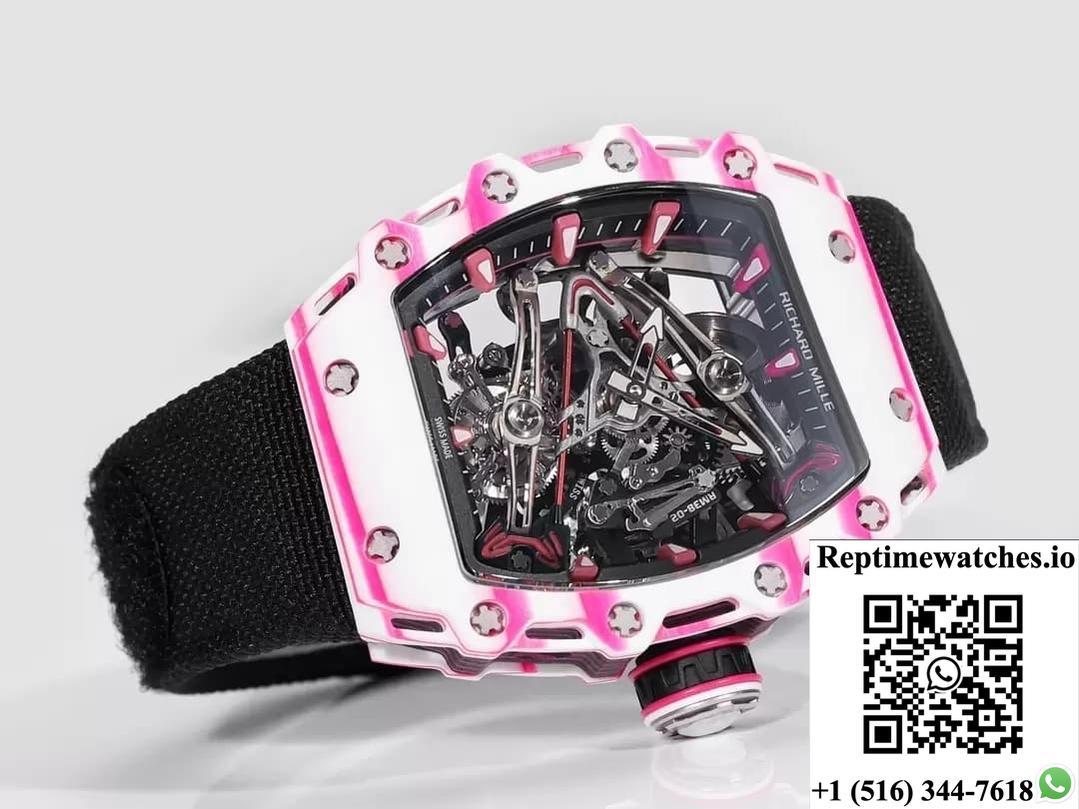 Richard Miller Men’s RM38-02 RM Factory Transparent Case Back