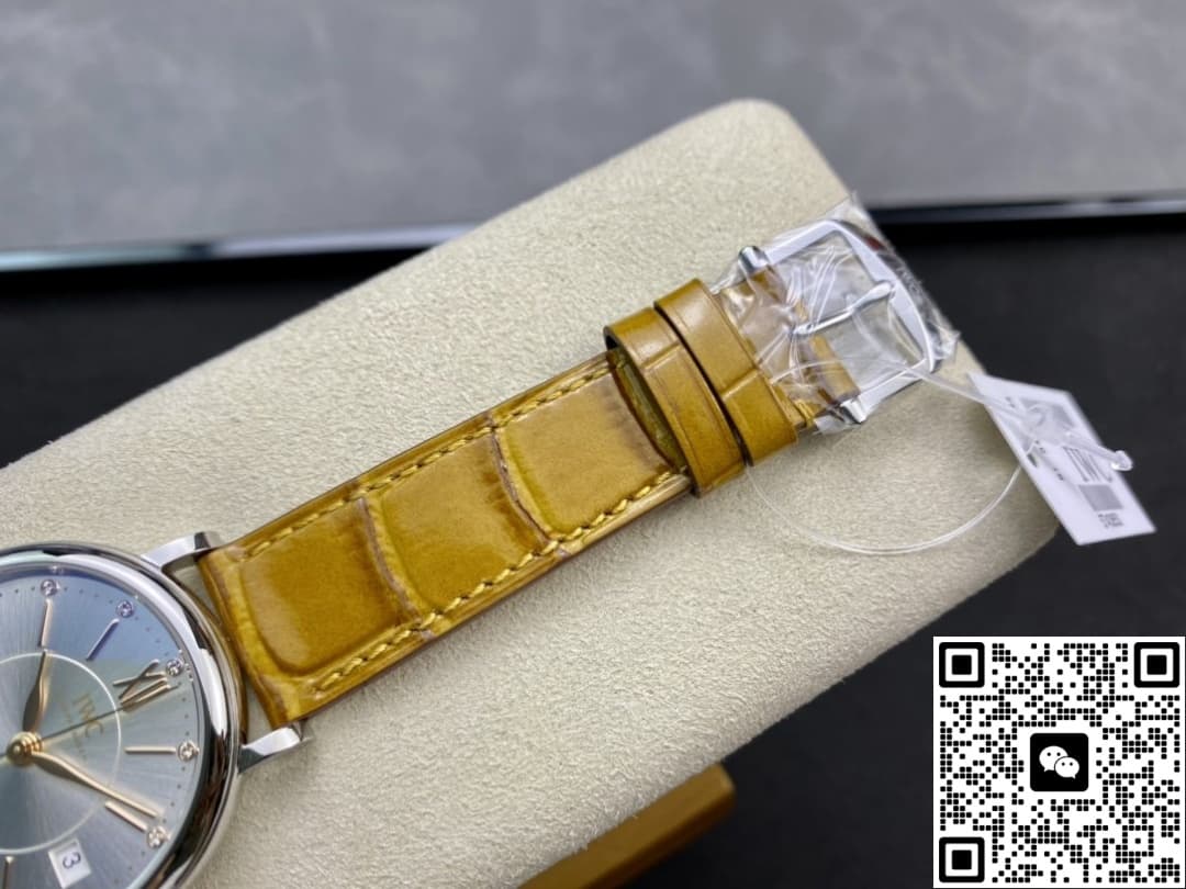 IWC Portofino IW458101 V7 Factory Alligator Leather Strap