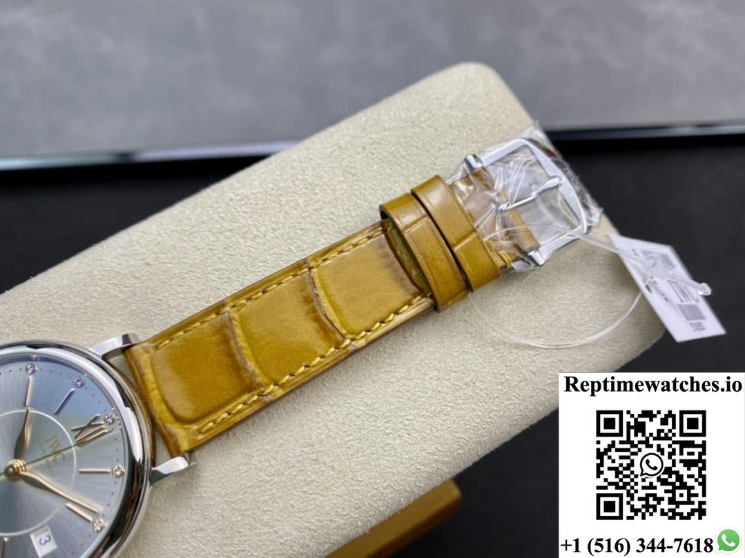 IWC Portofino IW458101 V7 Factory Alligator Leather Strap