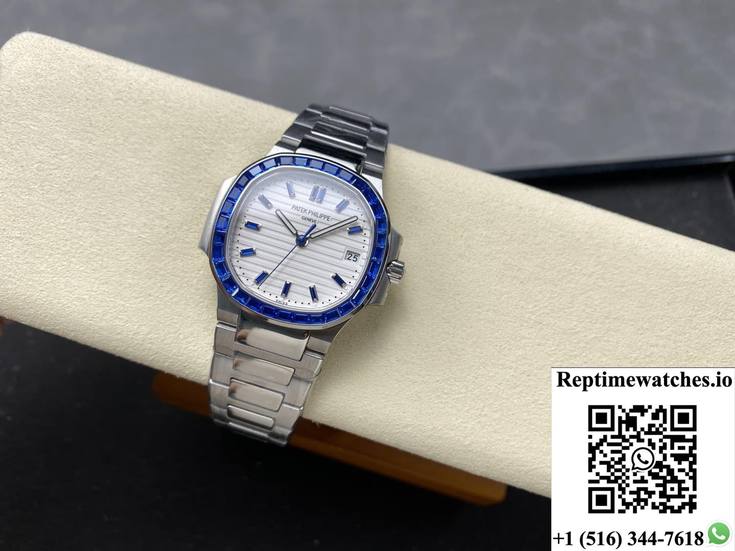 Patek Philippe Nautilus 5711 GR Factory White Dial
