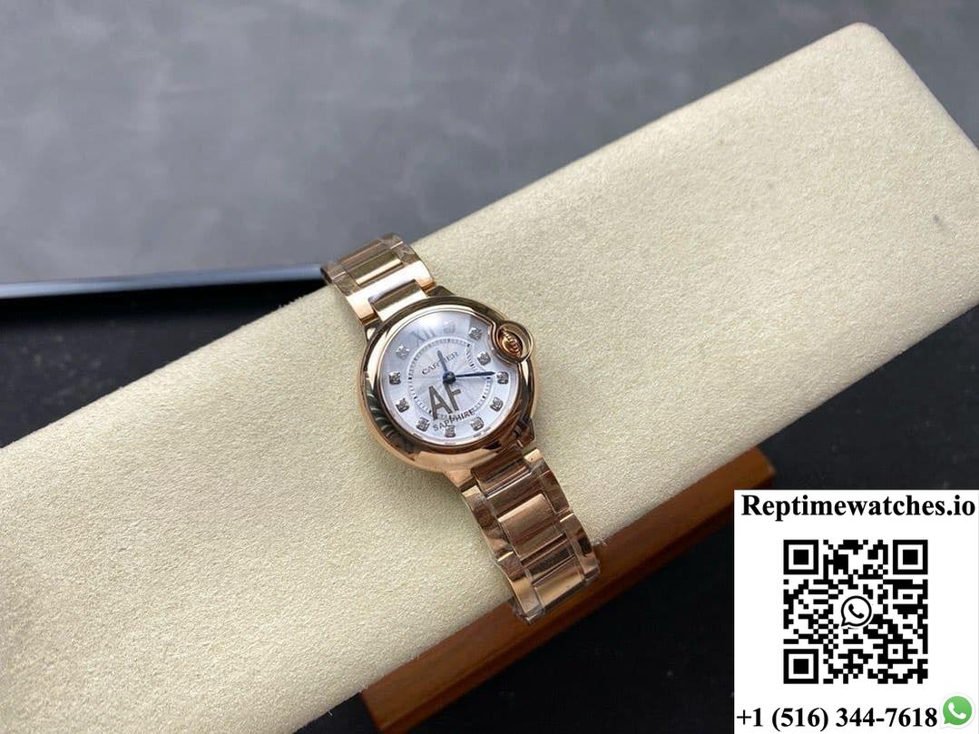 Cartier Blue Balloon WJBB0016 AF Factory Rose Gold