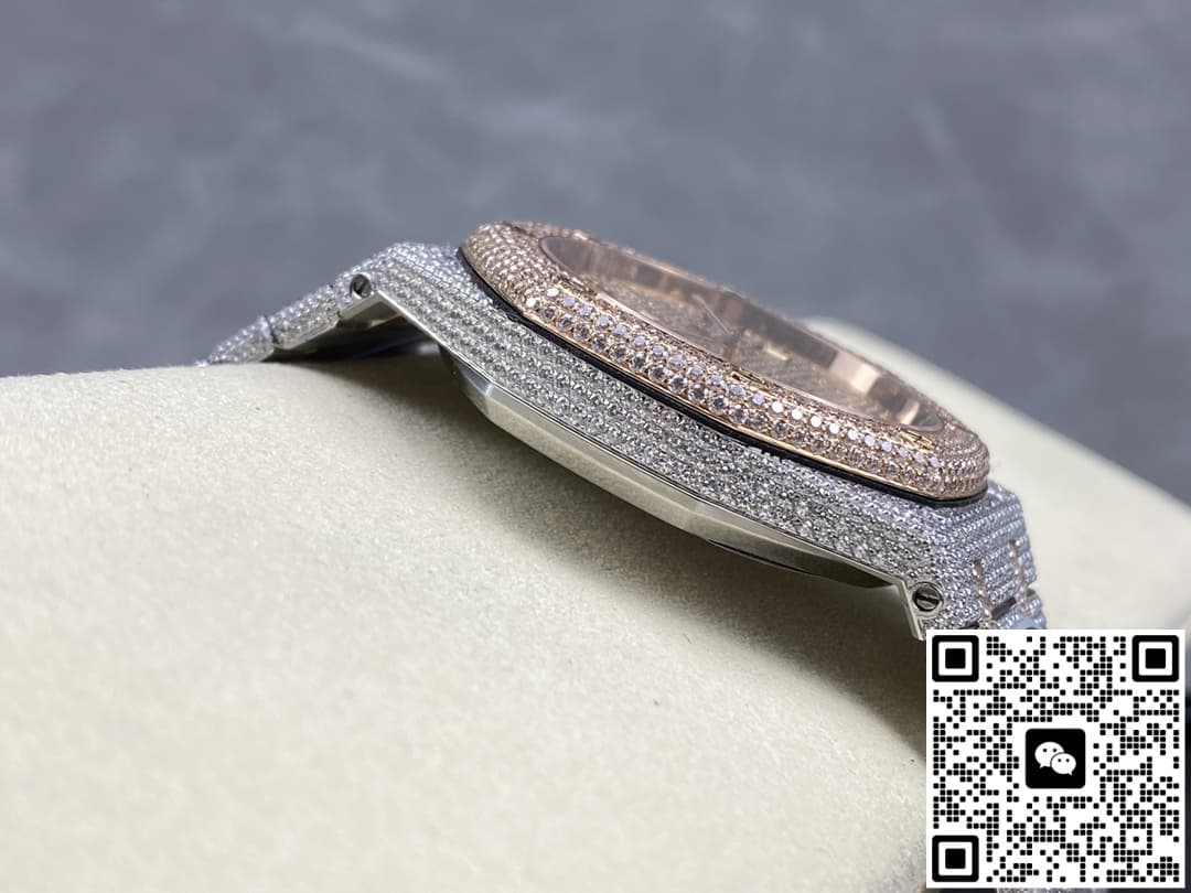 Audemars Piguet Royal Oak 15400OR.022 AMG Factory Diamond Strap