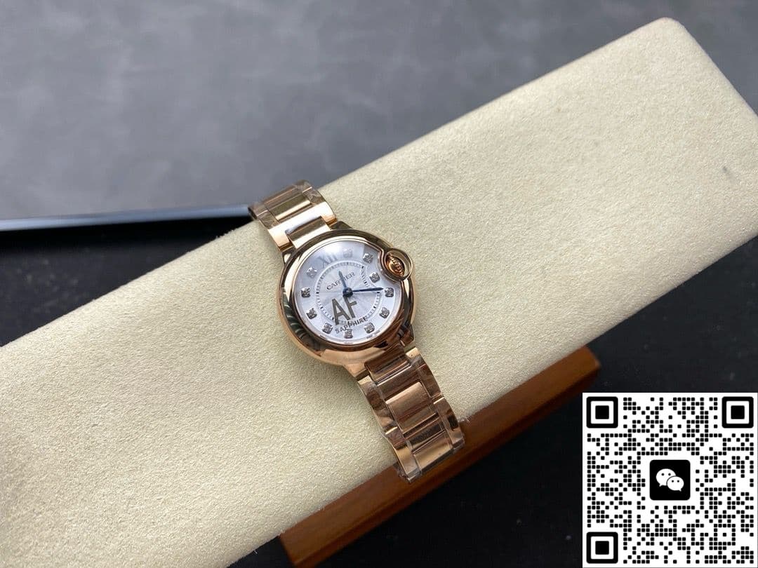 Cartier Blue Balloon WJBB0016 AF Factory Rose Gold