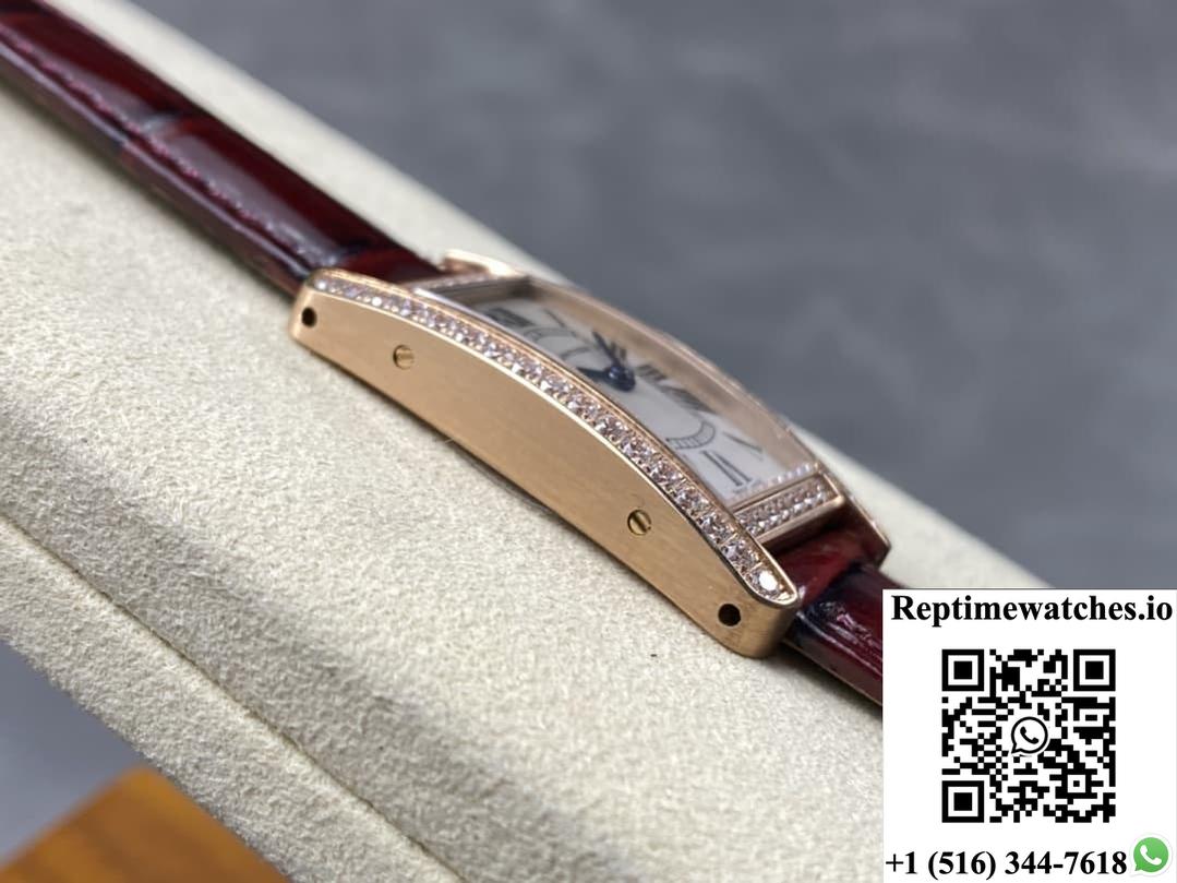 Cartier Tank WJTA0026 8848 Factory Diamond Bezel