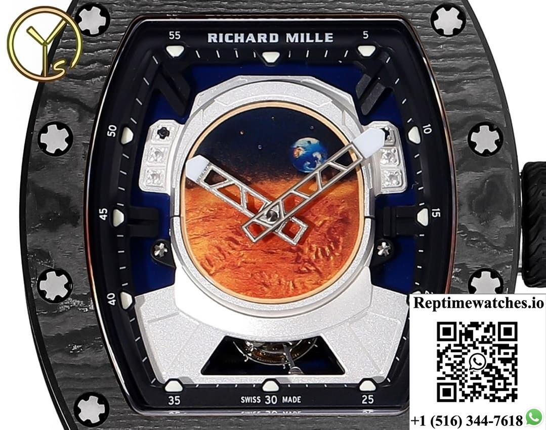 Richard Miller Men’s RM 52-05 YS Factory Rubber Strap