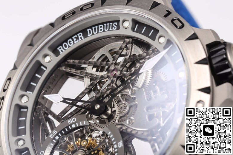 Roger Dubuis Excalibur RDDBEX0479 NEW Factory Tourbillon Titanium Case