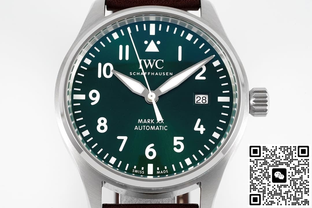 IWC Pilot IW328205 ZF Factory Green Dial
