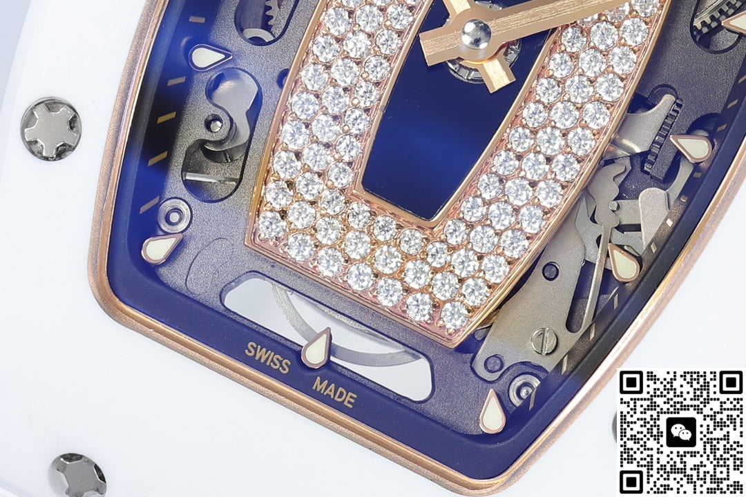 Richard Mille Ladies RM07-01 ZF Factory Ceramic Bezel