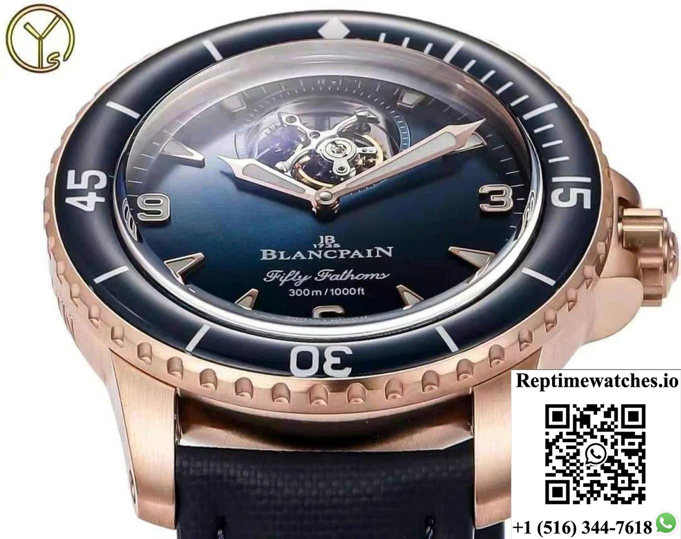 Blancpain Fifty Fathoms 5025-36B40-O52B YS Factory Tourbillon