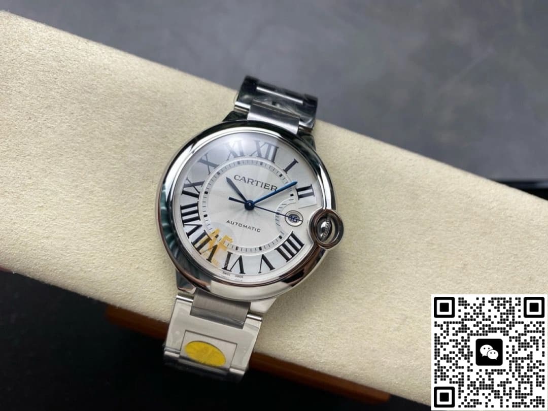 Cartier Blue Balloon W69013Z2 AF Factory Silver Gray Dial