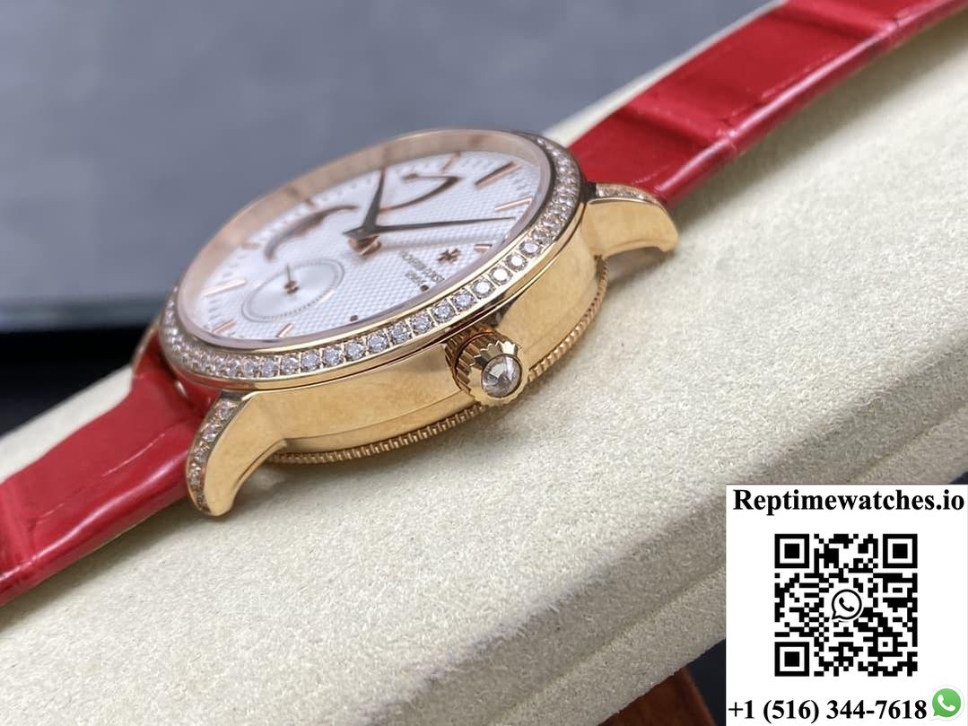 Vacheron Constantin Traditionnelle 83570-000R-B691 TW factory crocodile leather strap