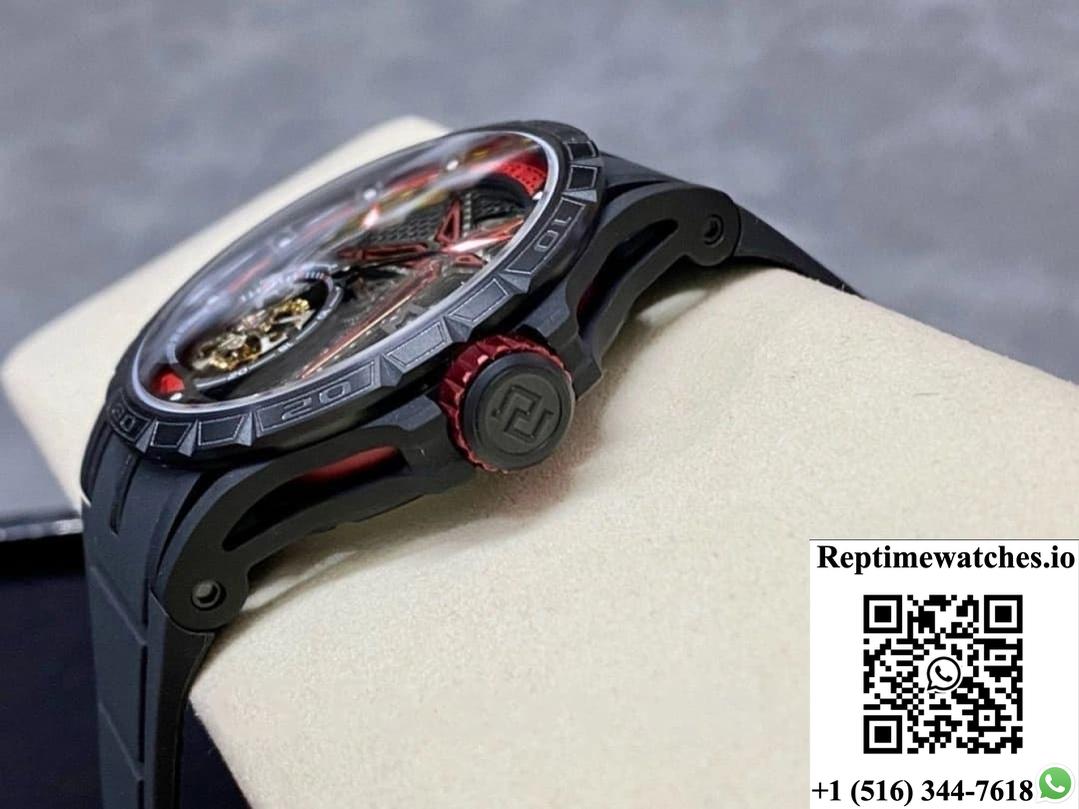 Roger Dubuis King Of Speed Rddbex0817 Bbr Factory Hollow Dial-Rep Time Watches