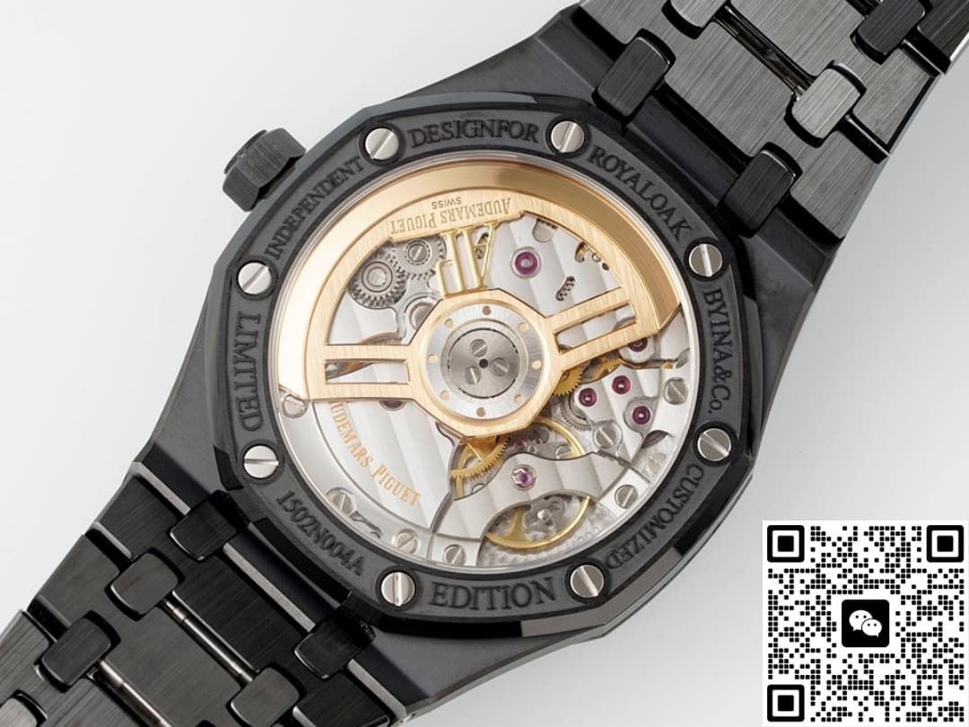Audemars Piguet Royal Oak 15500 APS factory transparent case back
