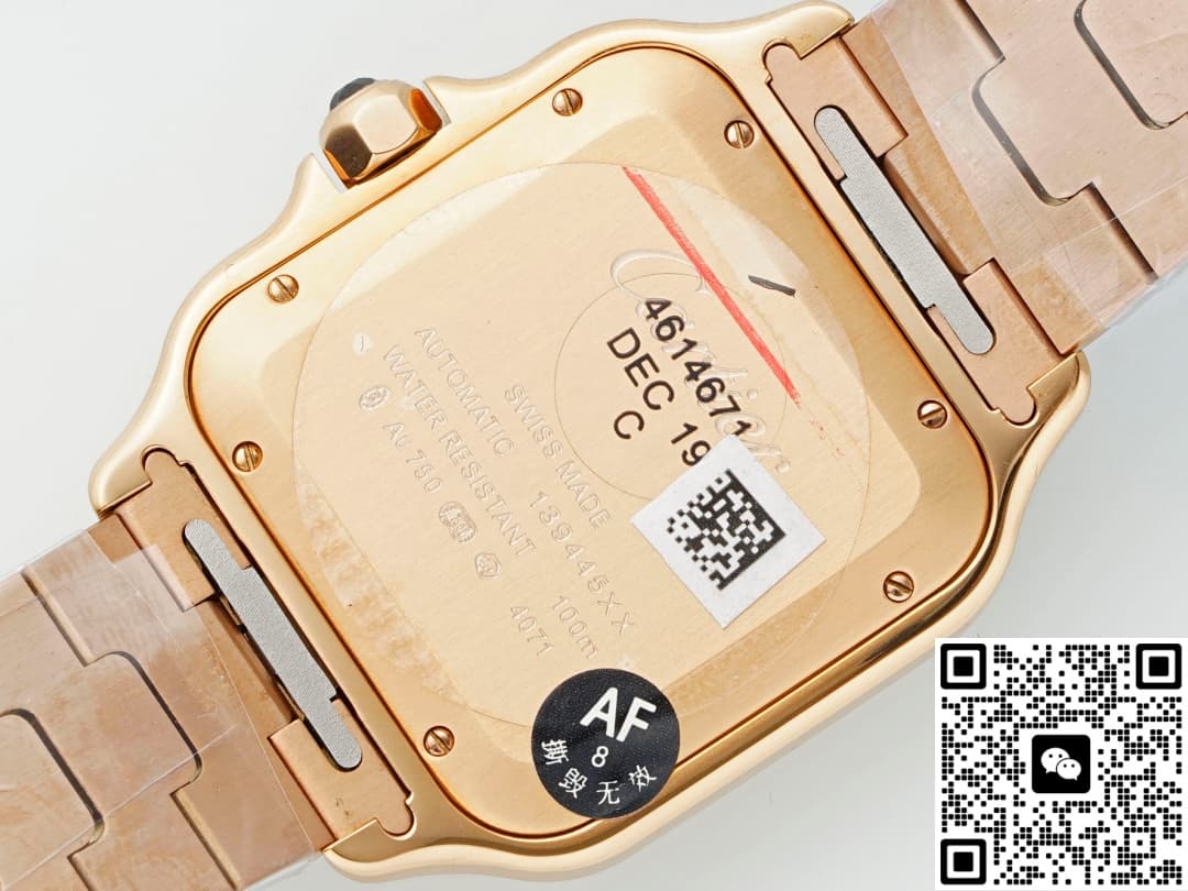 Cartier Santos WGSA0018 AF factory date display