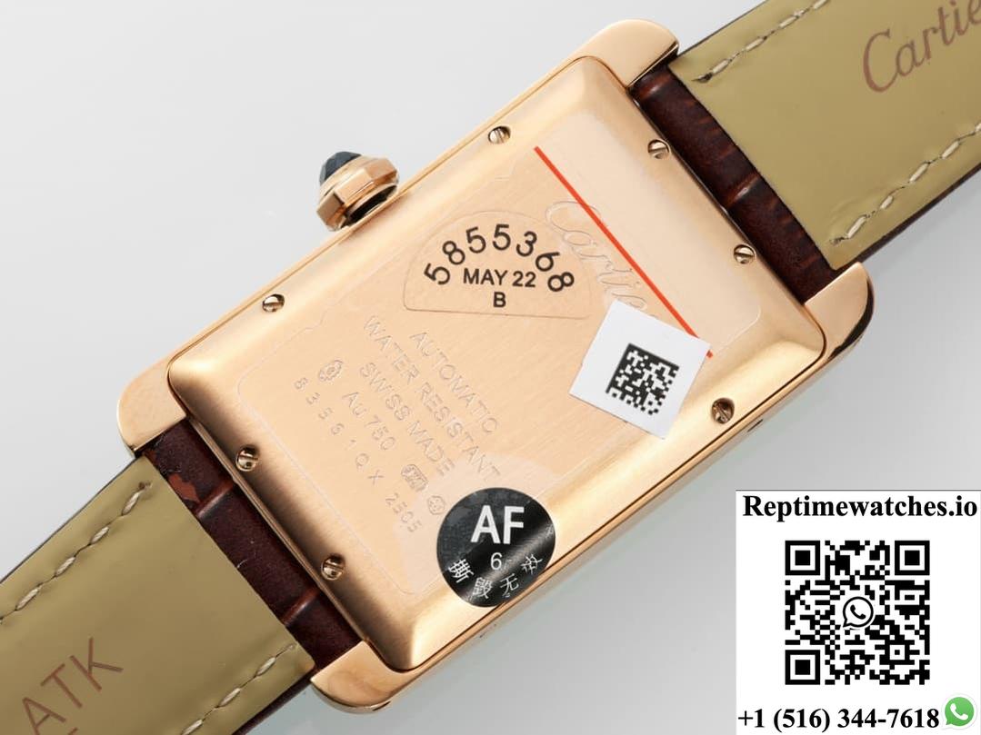 Cartier Tank WGTA0047 AF factory date display