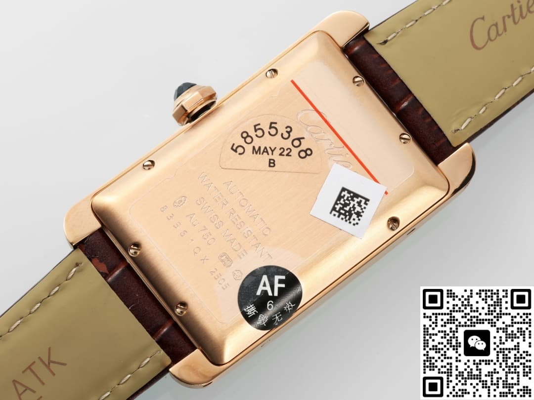 Cartier Tank WGTA0047 AF factory date display
