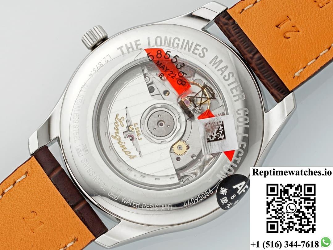 Longines Master Collection L2.893.4.78.3 Af Factory Off-White Dial-Rep Time Watches